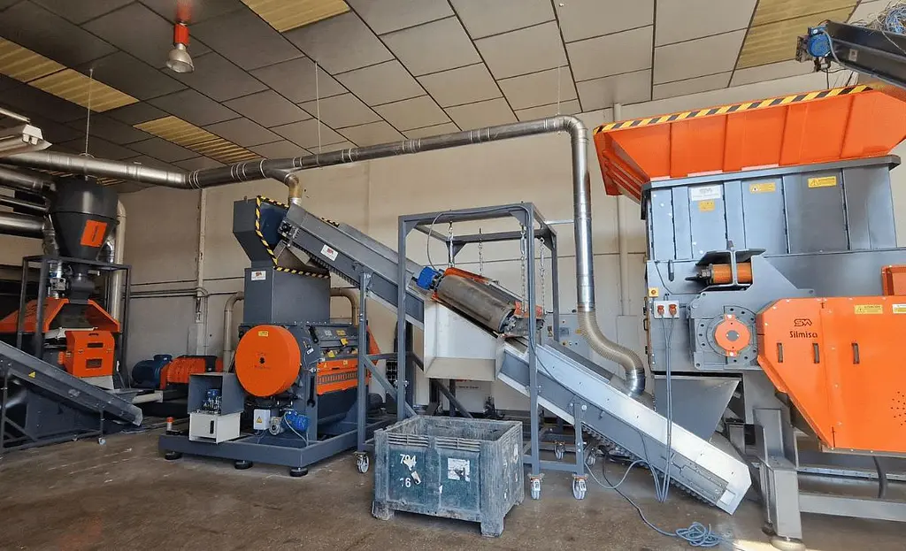 Complete recycling lines