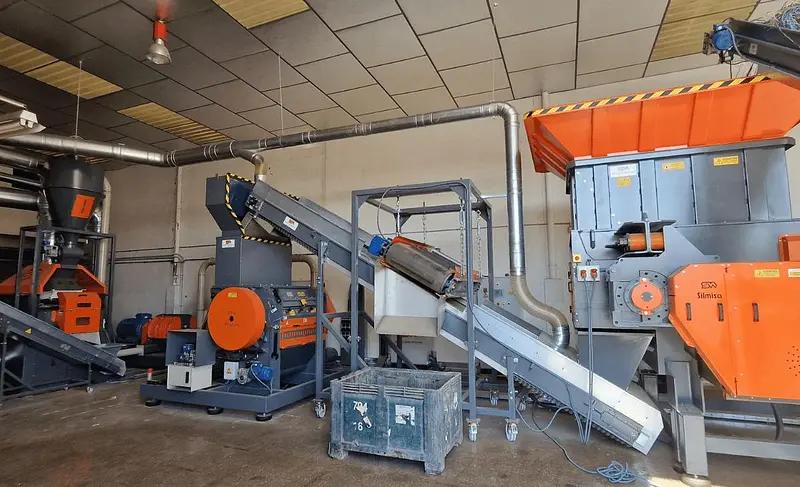 Complete recycling lines