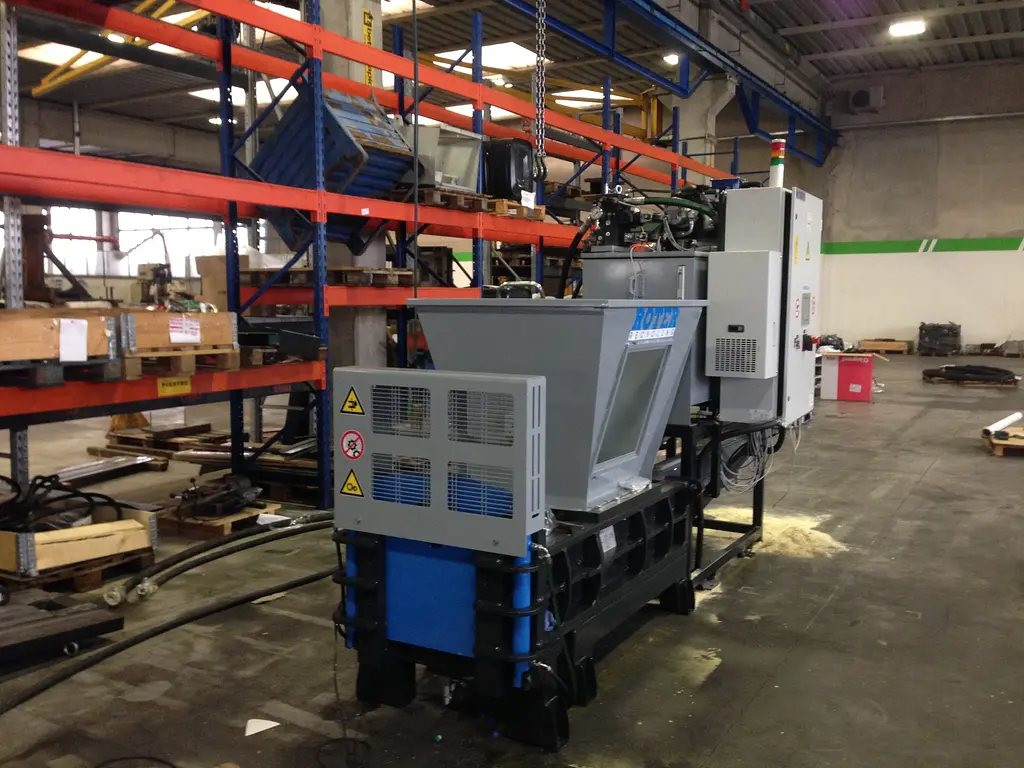Hydraulic Baler for Metals Roter