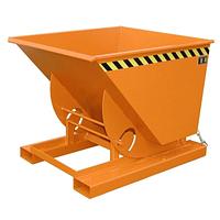 Contenedor basculante, pintado, Amarillo naranja