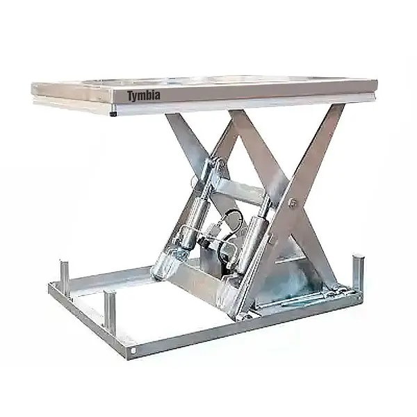 Mesa Elevadora Eléctrica INOX 1000kg a 1050mm de 1300x1000mm