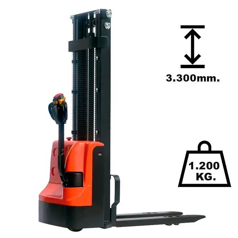 Apilador eléctrico compacto 1200 kg