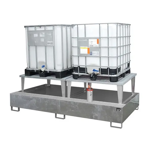 Banda colectiva galvanizada en caliente almacenamiento IBC