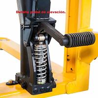 Manupack manual stacker 1000 kg 1600 mm with mobile forks
