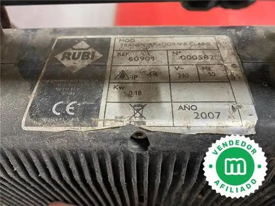 Rubí paver vibrator