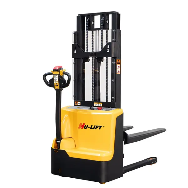 HU-LIFT electric stacker ws15h with variable lowering speed lifting rate p 112