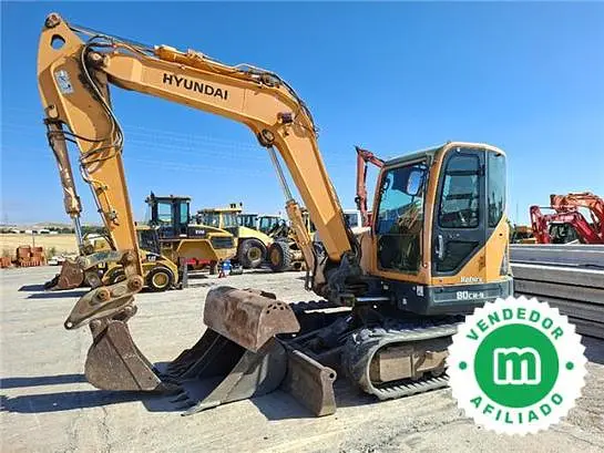 Hyundai Robex 80CR-9 mini excavator