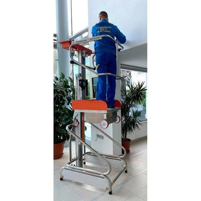 Plataforma Elevadora Manual 150kg a 1,93m Elevación