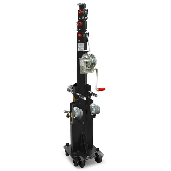 Elevador Manual 125kg a 4560mm (con ruedas)