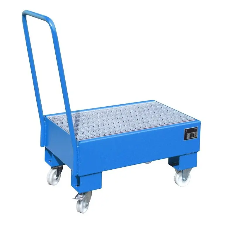 Mobile collector tray for 60 liter drums