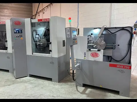 Máquina de afilado y desbaste de acero Elite MVB 850 para sierras circulares de dientes de carburo de tungsteno