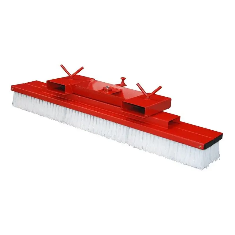 Brush sweeper 1500x410mm forklift, Red fire