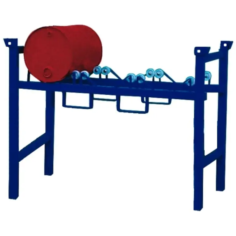Estante apilable de 3 niveles para bidones de 60L