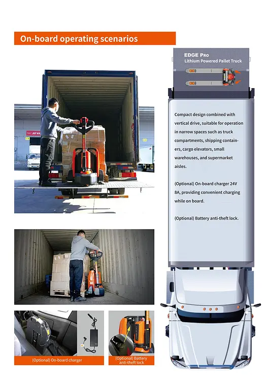 NobleLift PTE15/20N PRO 1500/2000 kg EDGE lithium pallet truck