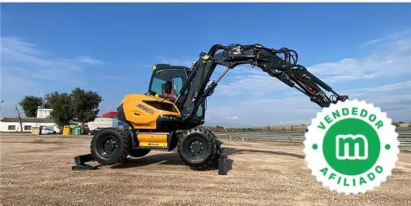 Mecalac 9MWR wheel loader
