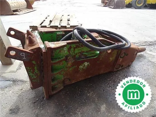 Hydraulic hammer for backhoe loaders and excavators