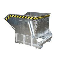 Contenedor basculante, galvanizado en caliente