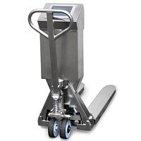 Carretilla de palets de pesaje galvanizada 2200kg
