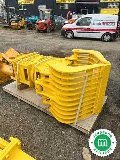 Pinza escollera para miniexcavadoras de 8 y 15 toneladas
