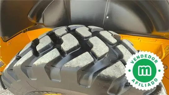 Cargadora de ruedas articulada JCB 417 S5 HT con cazo de alto volteo