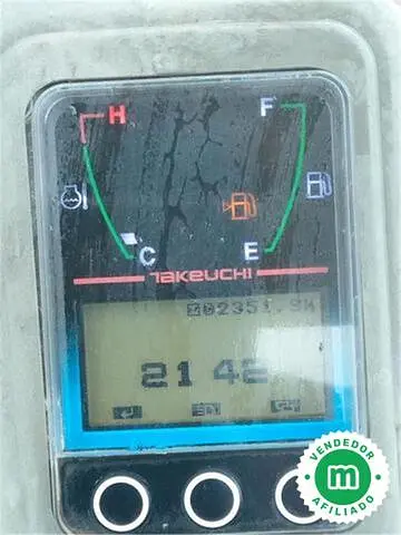 Takeuchi TB216 mini excavator