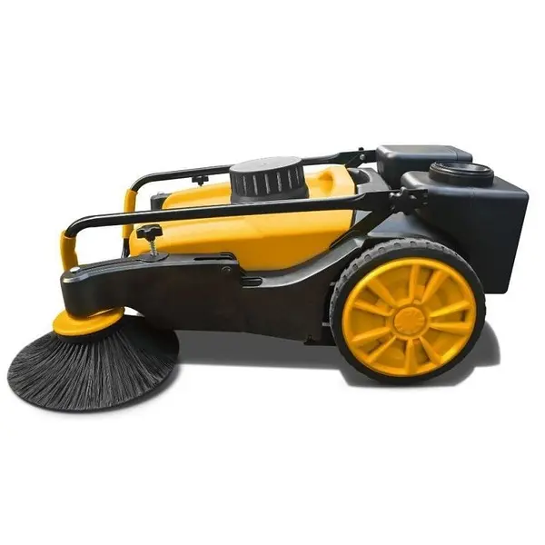 Manual sweeper 980MM 70L with electric water spray