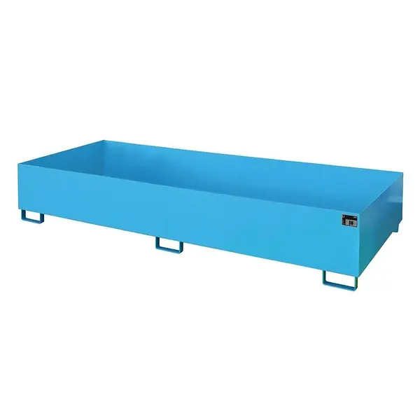 Smooth shelf, painted, light blue