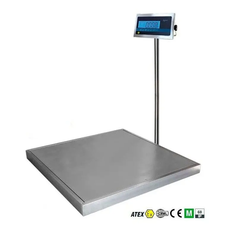 Báscula industrial ATEX de 4 celdas