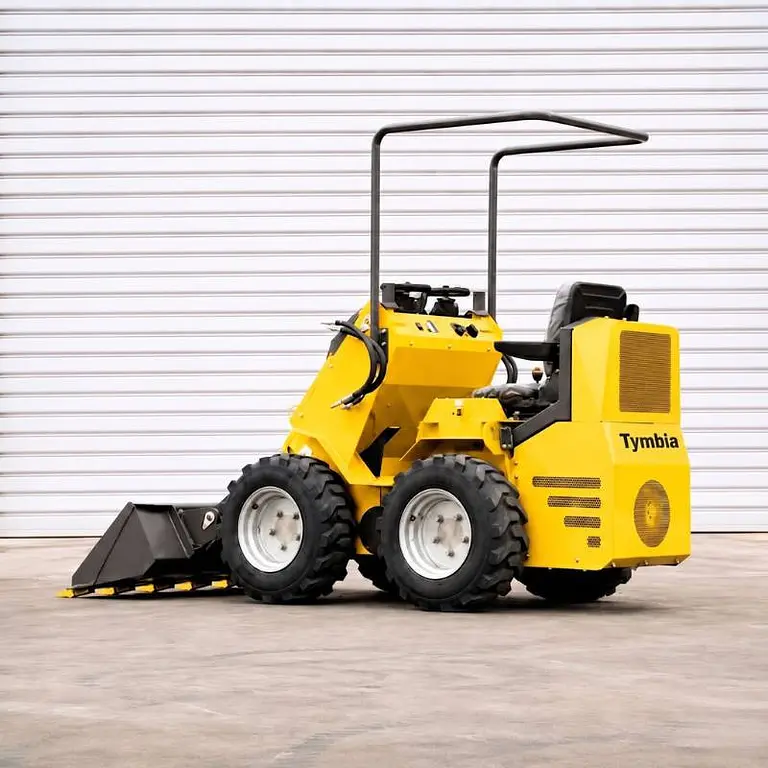 TRS480X mini loader with 560kg nominal load and 800kg lifting force