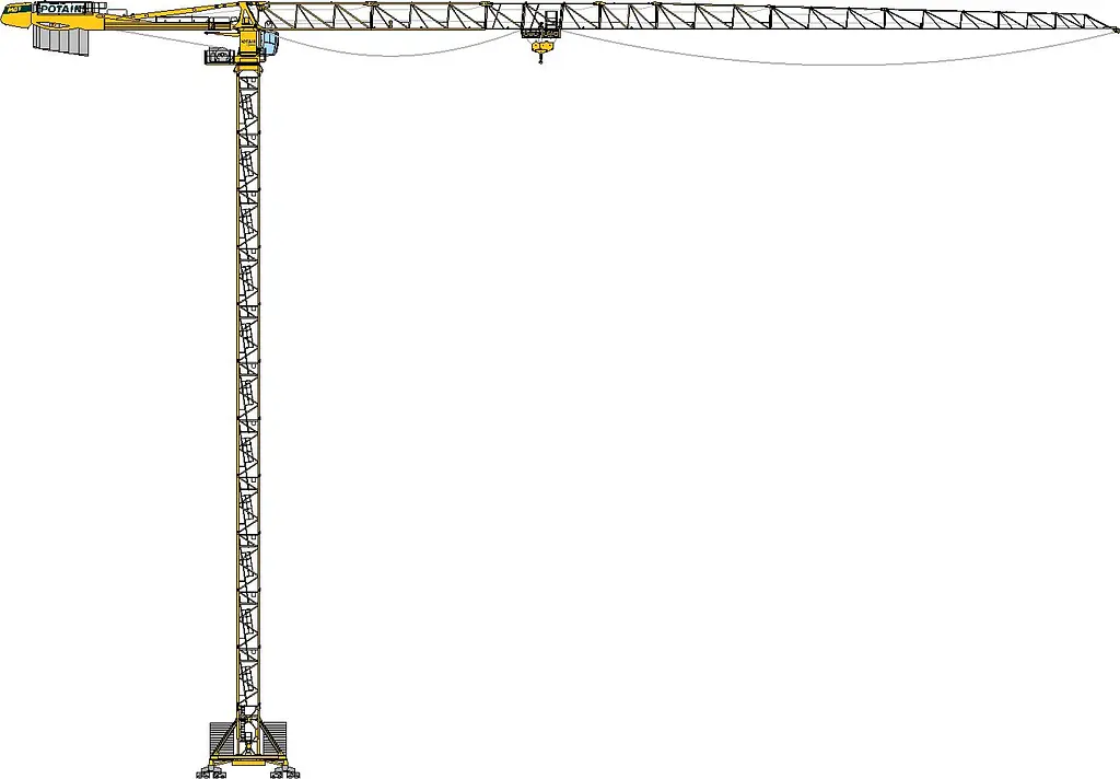 Potain MDT 349 L12 Top-Slewing Cranes