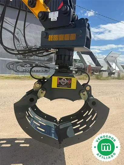 Hydraulic demolition pincers for mini excavators