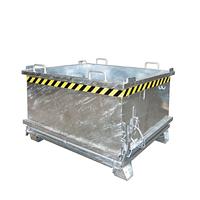 Recipiente con fondo Drop Away, galvanizado en caliente
