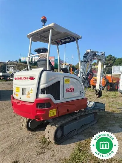 Takeuchi TB225 mini excavator