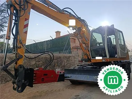 Excavadora de ruedas Liebherr A 314 Litronic