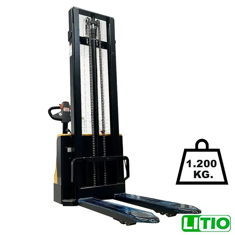 LITIO electric stacker 1200kg with 24V lithium battery