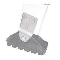 Extensible fiberglass staircase with rope