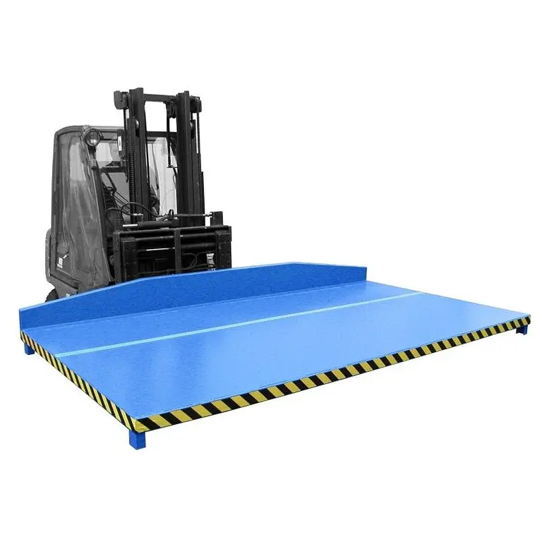 Platform for Recorts, painted, Celeste