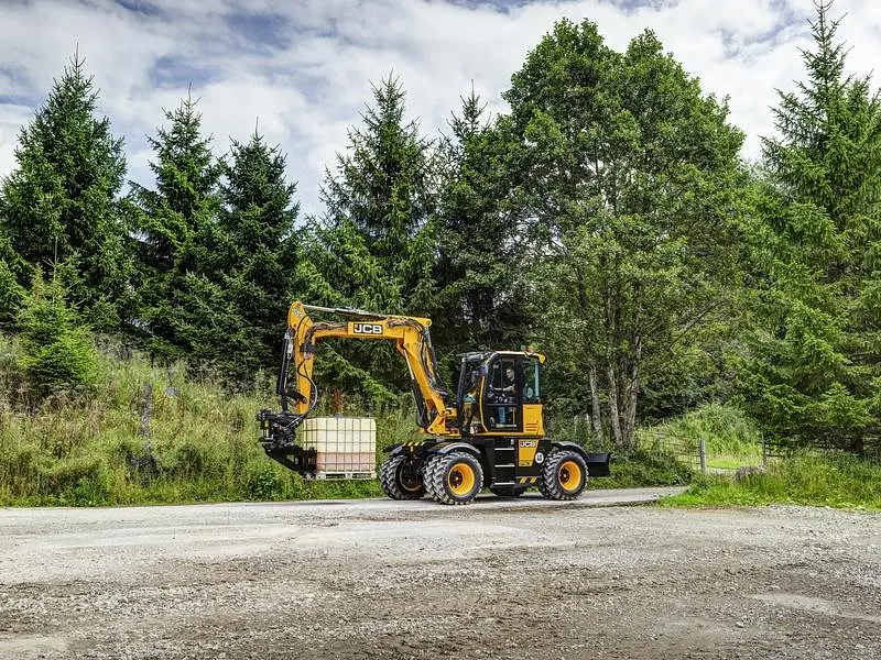 JCB 110W Hydradig wheeled excavator