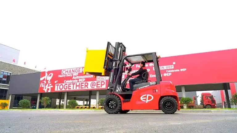 4-wheel Li-ion Counterbalance forklift 5.0T - EP CPD50L1