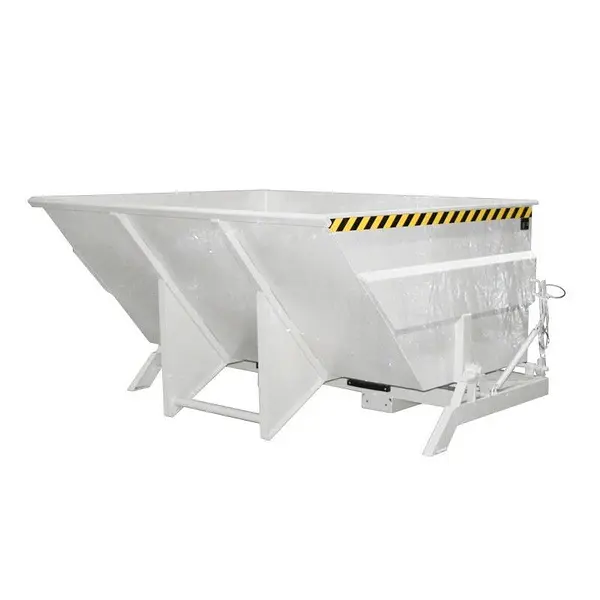 Contenedor basculante, galvanizado en caliente