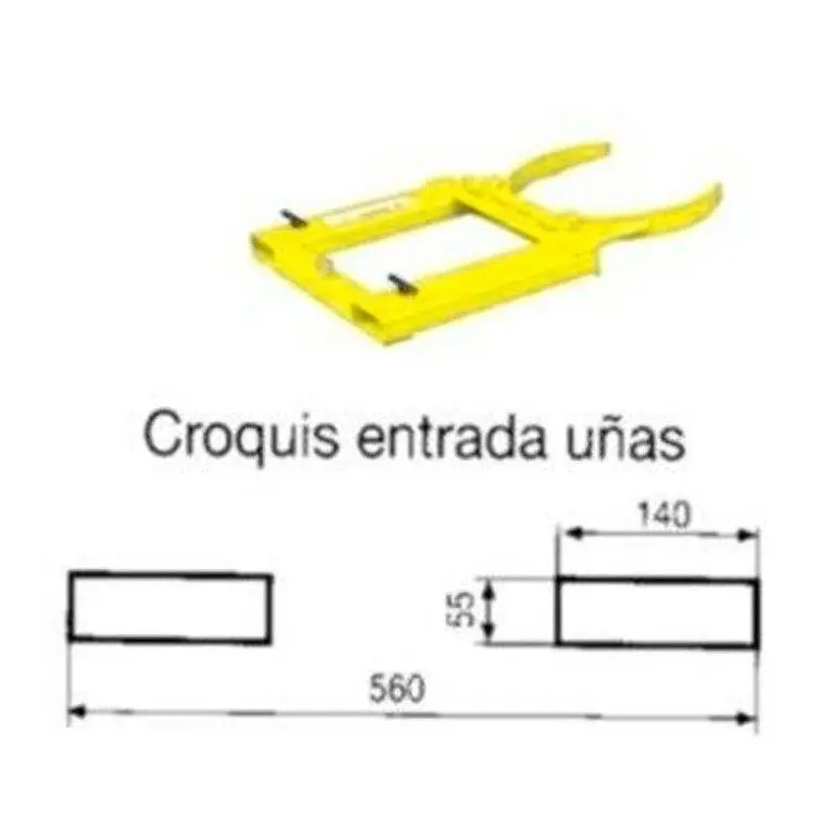 Vertical drum clamp for 200 liters drums