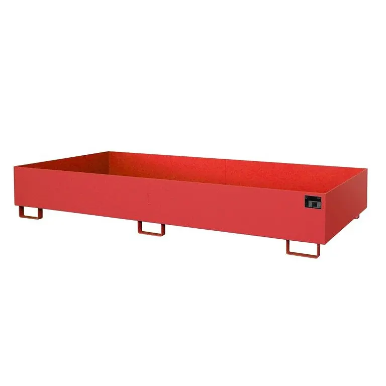 Shelf, painted, Red fire