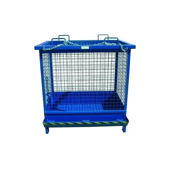 Tolva 1100L malla (descarga inferior)