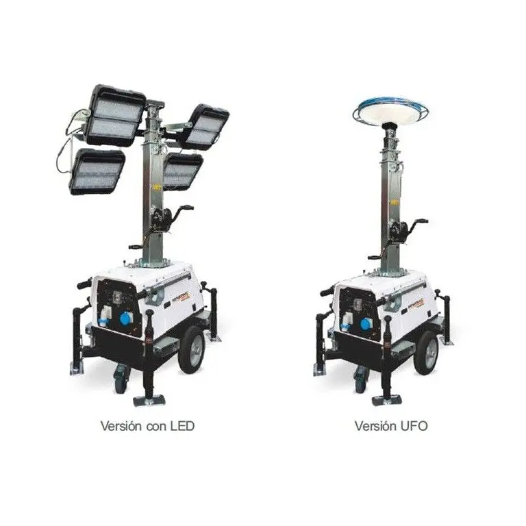 Mobile tower lighting