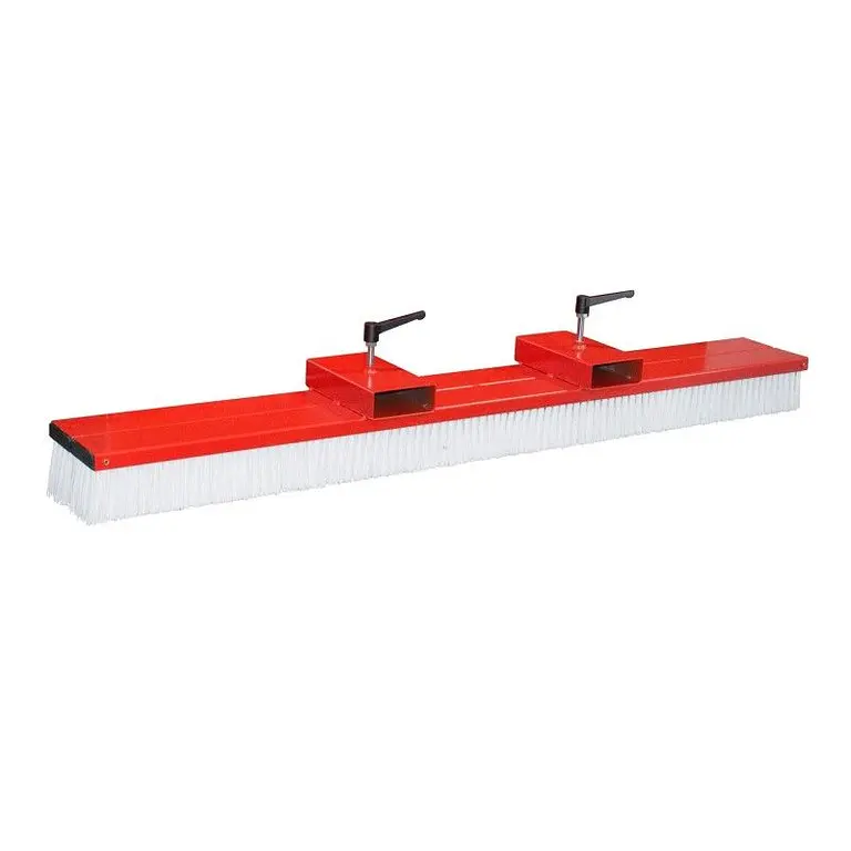 Brush sweeper 2000x360mm forklift, Red fire