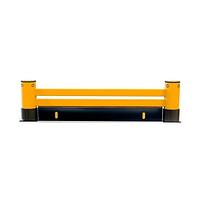 A-SAFE 2 rail barrier for racking and shelving