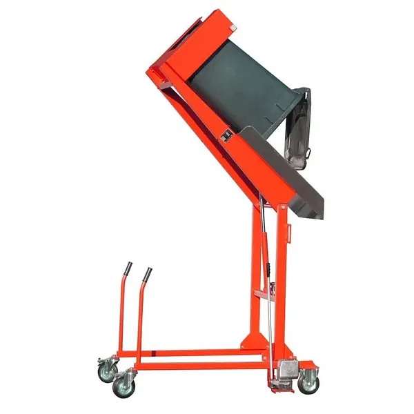 Contenedor volquete con ruedas