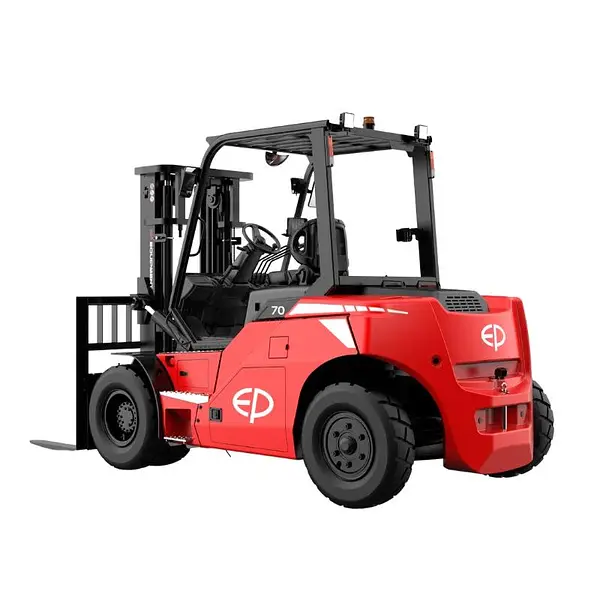 High Capacity Electric Counterbalanced Forklift 7T - EP EFL704-6