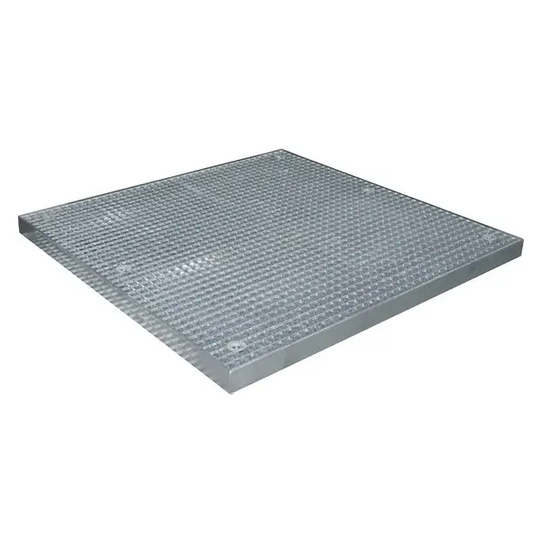 Bandeja derrames de protección de suelo, galvanized