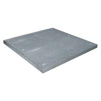 Bandeja derrames de protección de suelo, galvanized